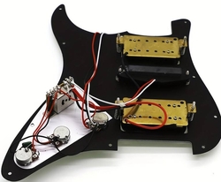 Kompletní zapojený panel kytary Stratocaster