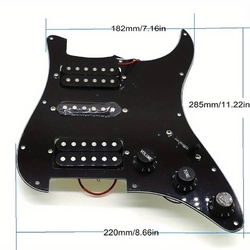 Kompletní zapojený panel kytary Stratocaster